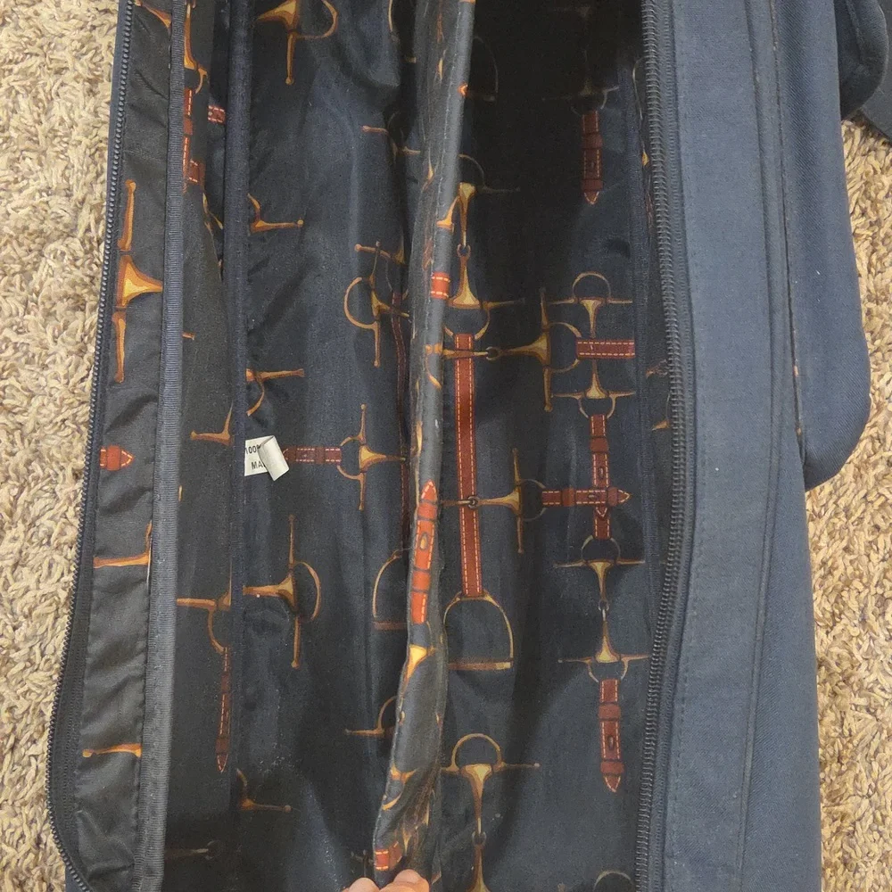 Ariat Tall Boot Bag Bit And Bridle Pattern - Picture 6 of 6